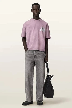 Camiseta de hombre de algodón y elastano de AllSaints, modelo AVALON