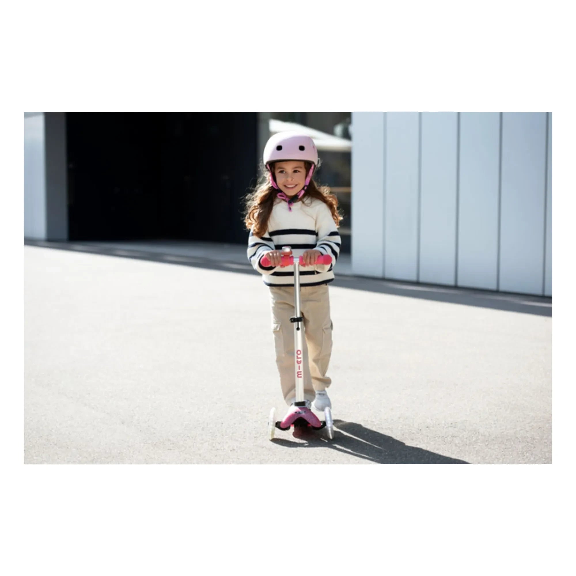 Patinete Brillante Micro - Mini LED | Rosa
