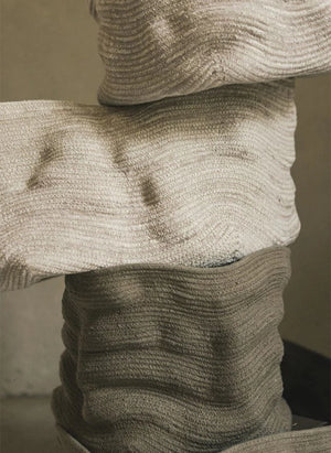 Lorena Canals - Taş Yıkamalı Depolama Sepeti | Ekru
