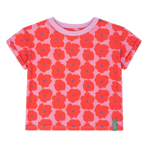 Favorite People - Camiseta Flowery Napoli | Rojo