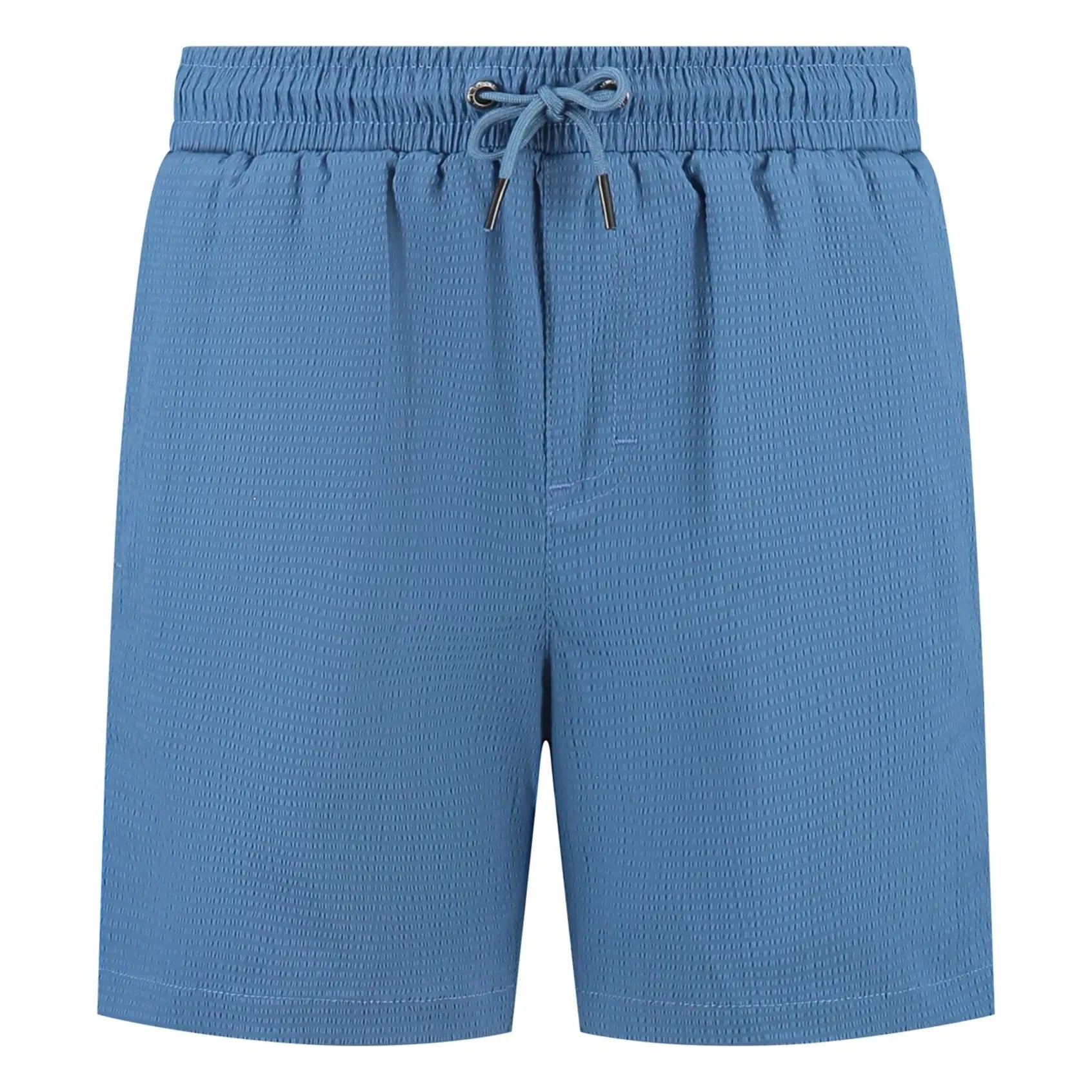 Beachlife - Bañador de natación Seersucker | Azul