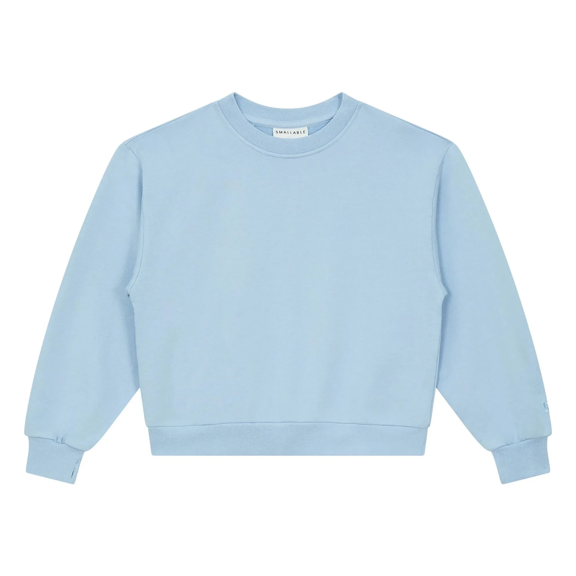 Smallable Kid - Sudadera Maia de algodón orgánico | Azul pálido