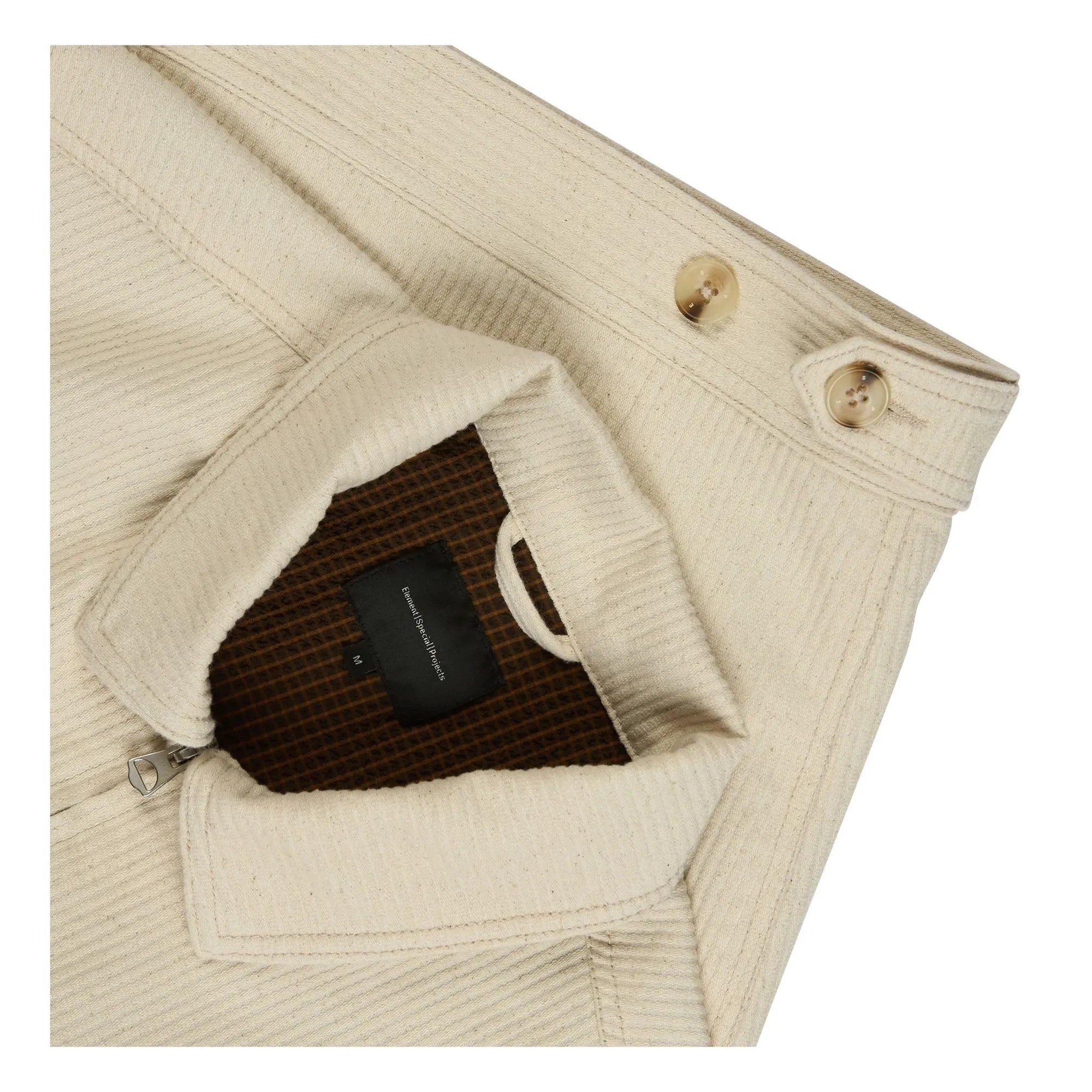 Element - Chaqueta con cremallera Worker | Crema