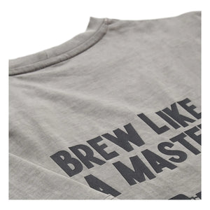 Anerkjendt - Camiseta Akvillads Brewlikeamaster | Gris jaspeado