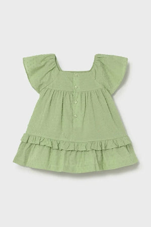 Vestido de algodón para niña Mayoral