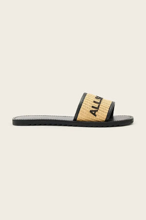 Sandalias deslizantes de piel Hoxton para mujer de AllSaints