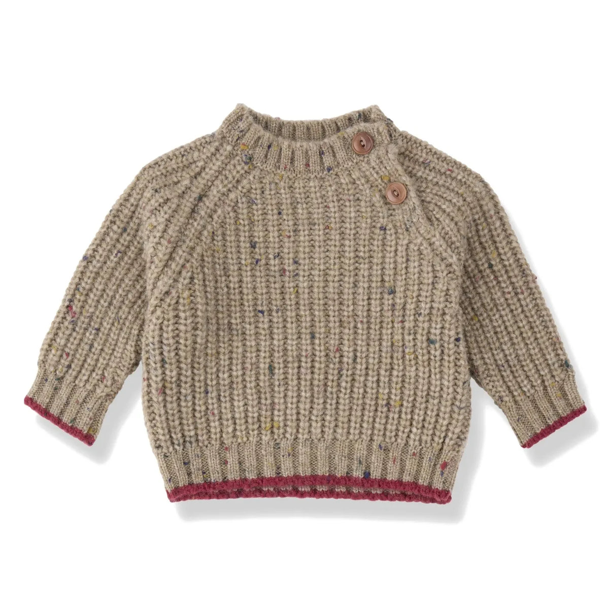 1+ in the family - Maligne Yün Kazak | Beige
