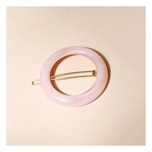 Bachca - Pinza redonda de ópalo | Rosa