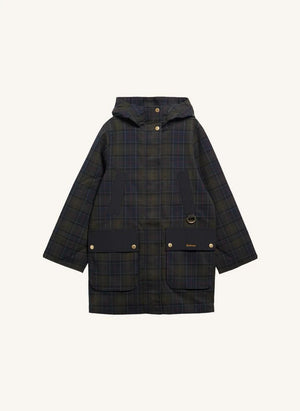Barbour - Chaqueta impermeable Rotsea a cuadros | Negro