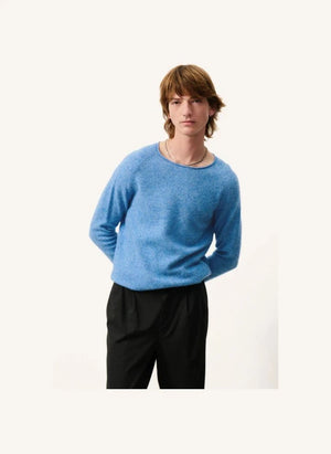 American Vintage - Jersey de Lana y Cachemira Docatown | Azul
