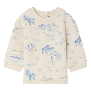 Bonpoint - Sudadera de algodón orgánico Dady | Crudo