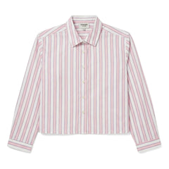 Finger in the nose - Camisa Corta a Rayas Crush | Rosa Claro