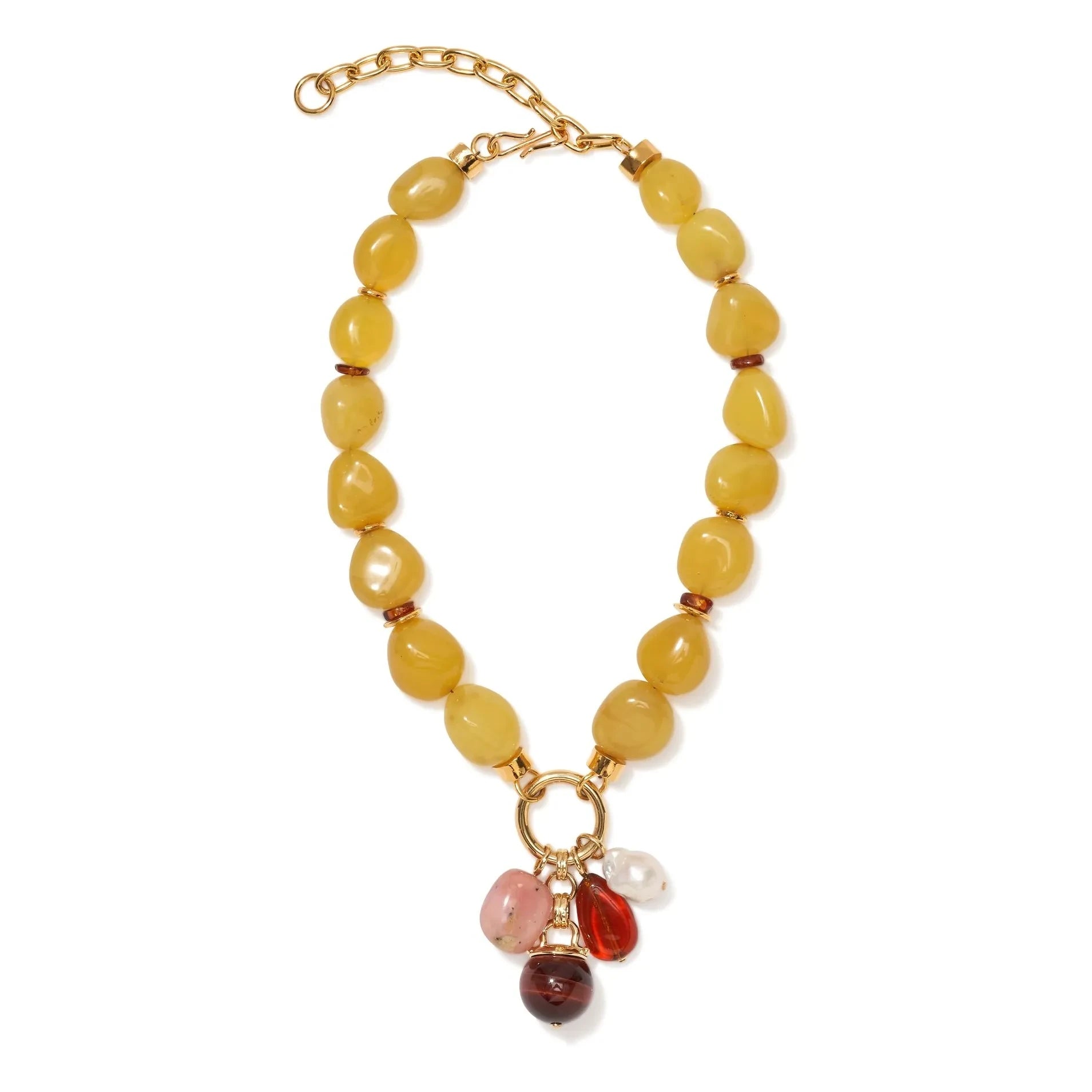 Lizzie Fortunato - Collar Cordoba Charm | Ámbar