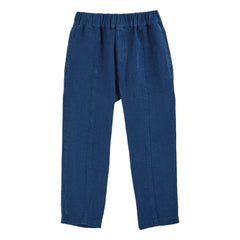 Emile et Ida - Pantalón de lino | Azul marino