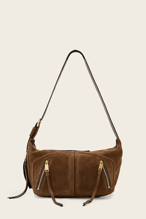 AllSaints bolso hobo de ante para mujer JEAN