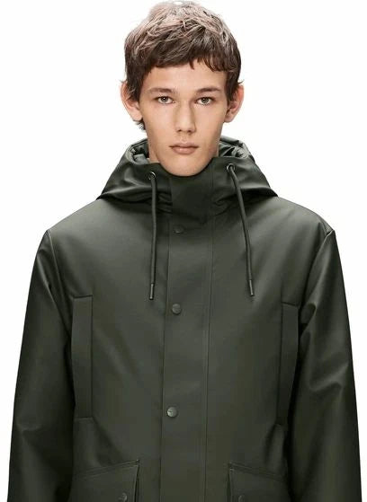 Rains - Parka Largo Nome W3T3 | Verde oscuro