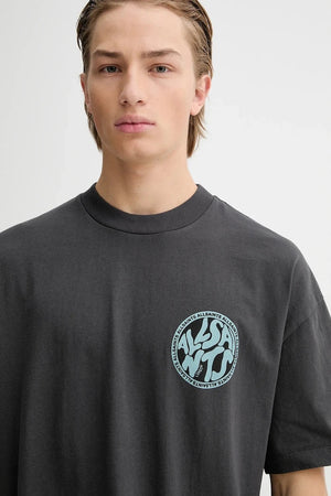 Camiseta de algodón AllSaints DISTORTION