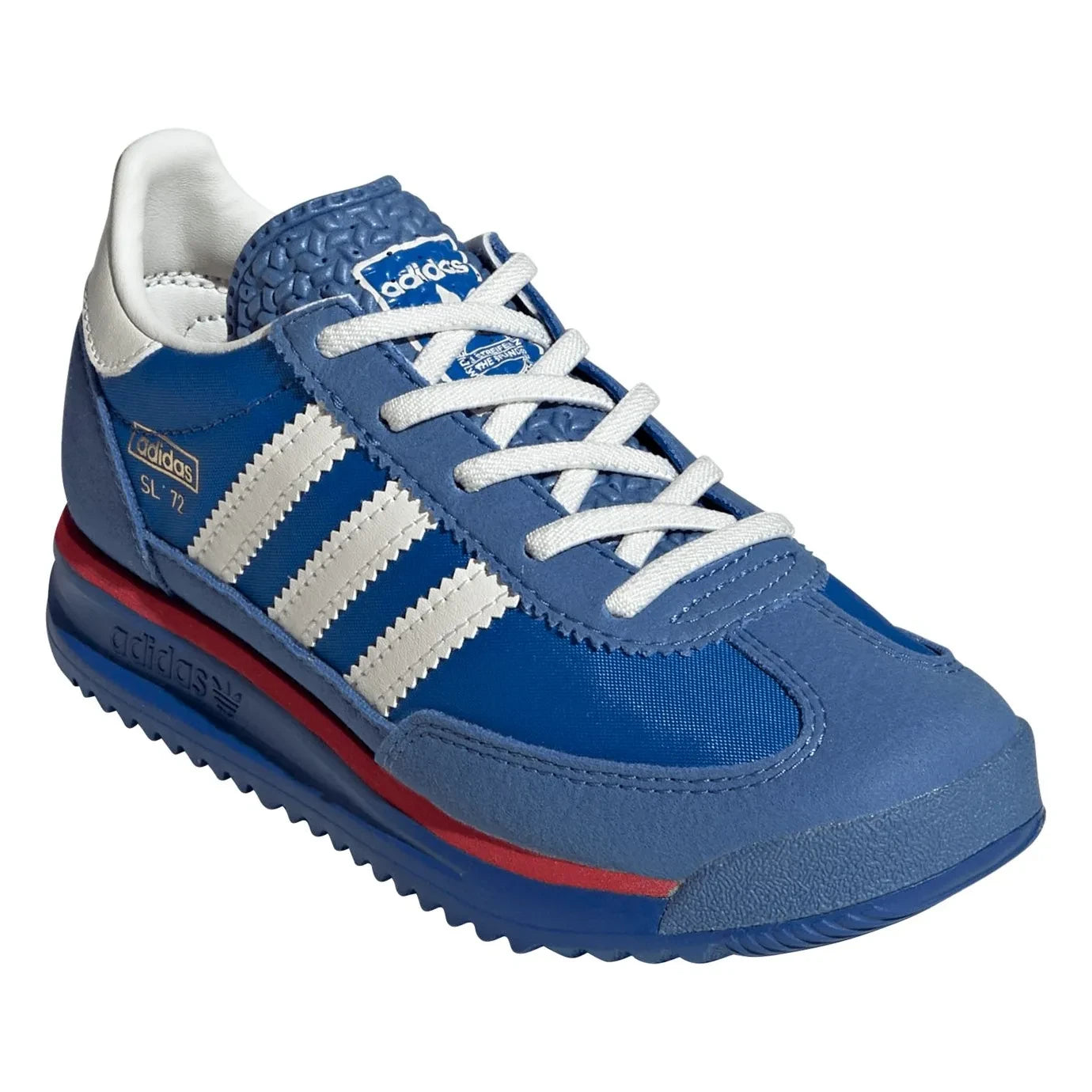 Adidas - Zapatillas deportivas SL 72 RS con cordones elásticos | Azul
