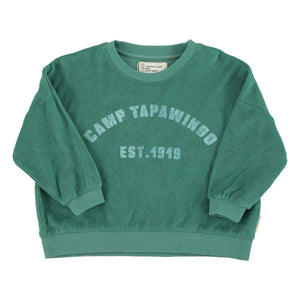 Piupiuchick - Sudadera con logotipo de toalla orgánica | Verde