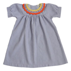Kalinka - Vestido de lino Amalia | Lavanda