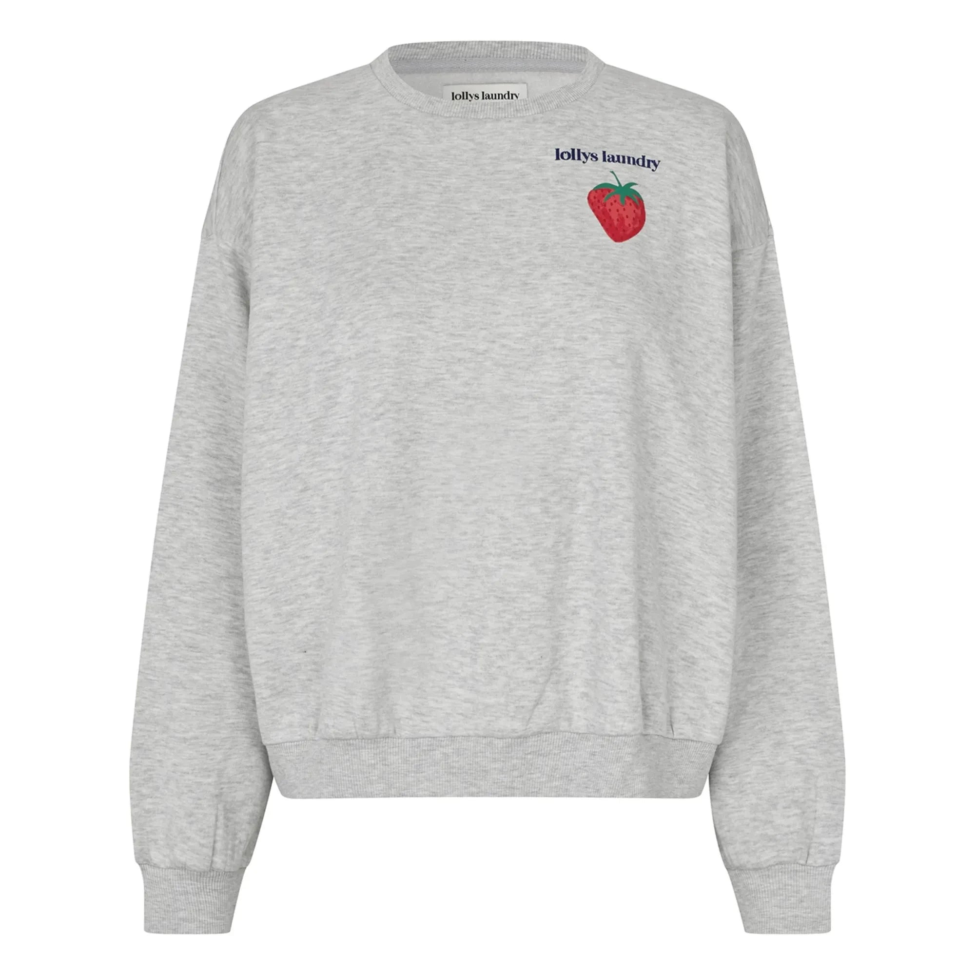 Lollys Laundry - Sudadera Sydney Fresa de Algodón | Gris