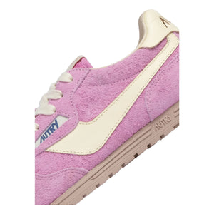 Autry - Zapatillas deportivas Windspin Low de ante y piel bicolor | Rosa