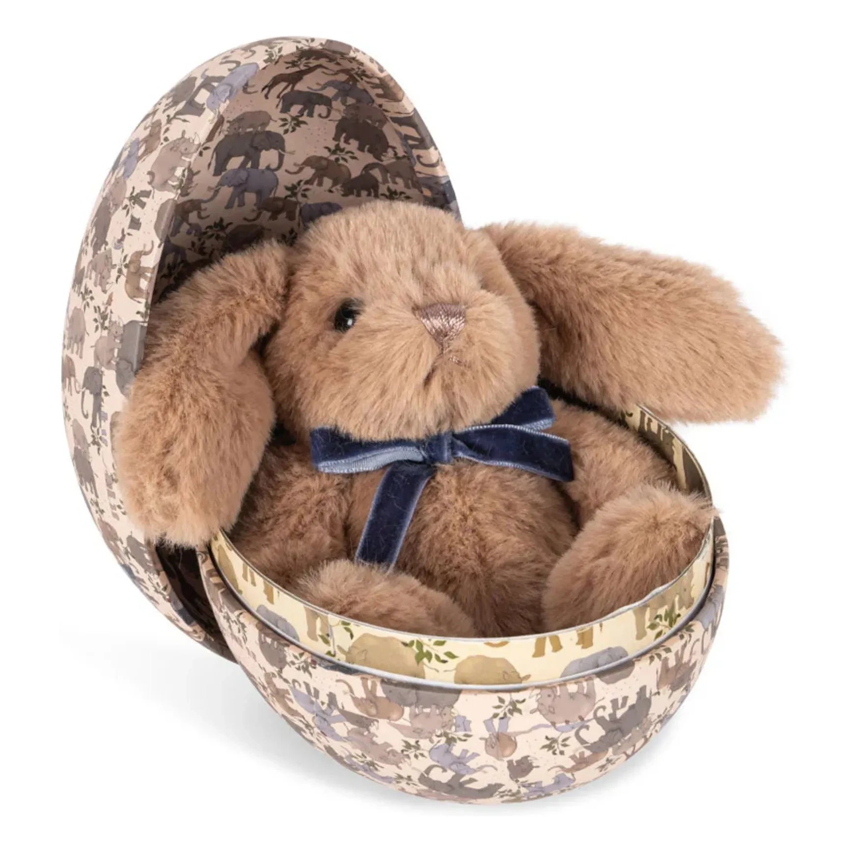 Konges Sløjd - Manta de Pascua de huevo y conejo | Beige