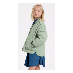 Hundred Pieces - Chaqueta bomber acolchada arrugada | Salvia
