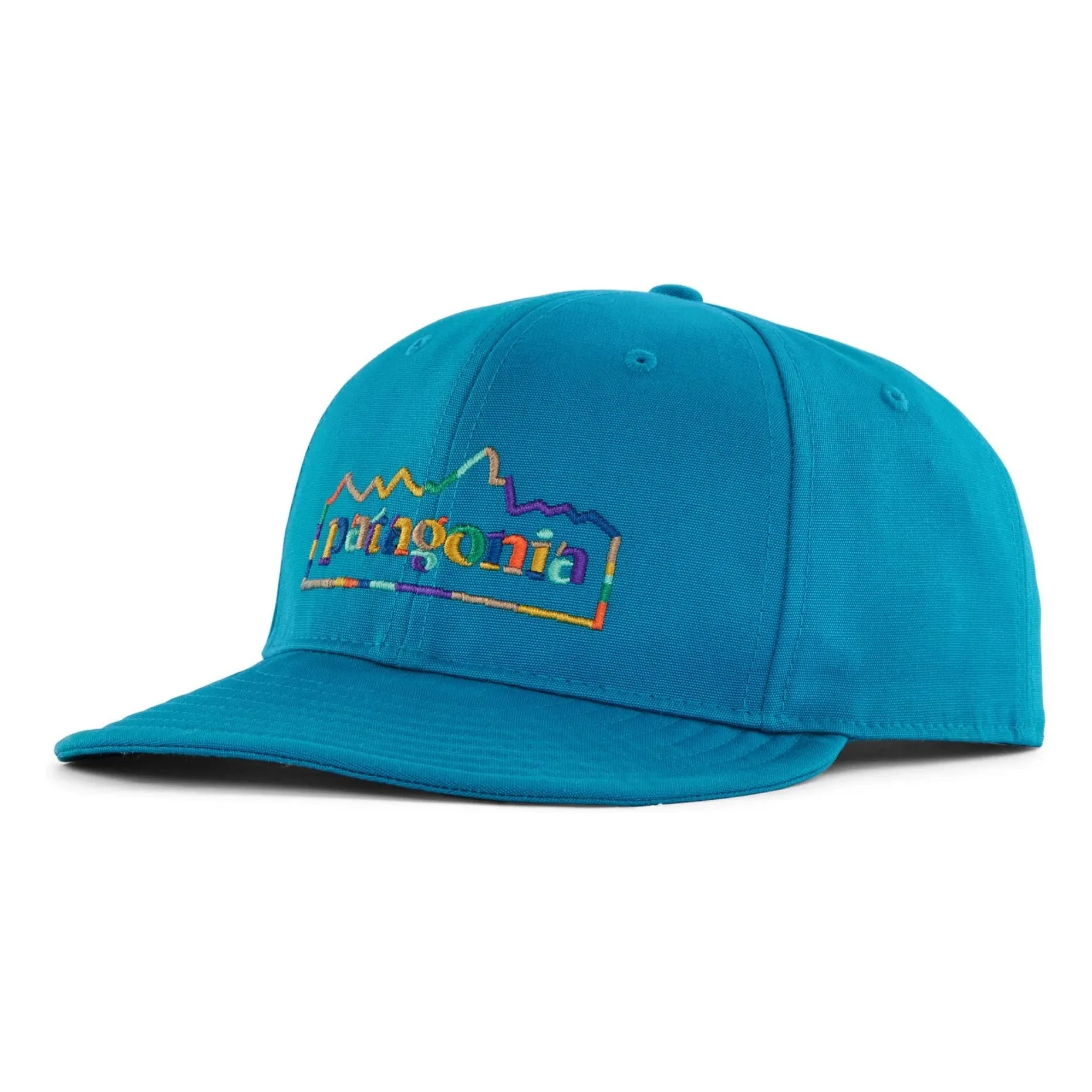 Patagonia - Gorra de algodón orgánico Scrap Everyday | Azul