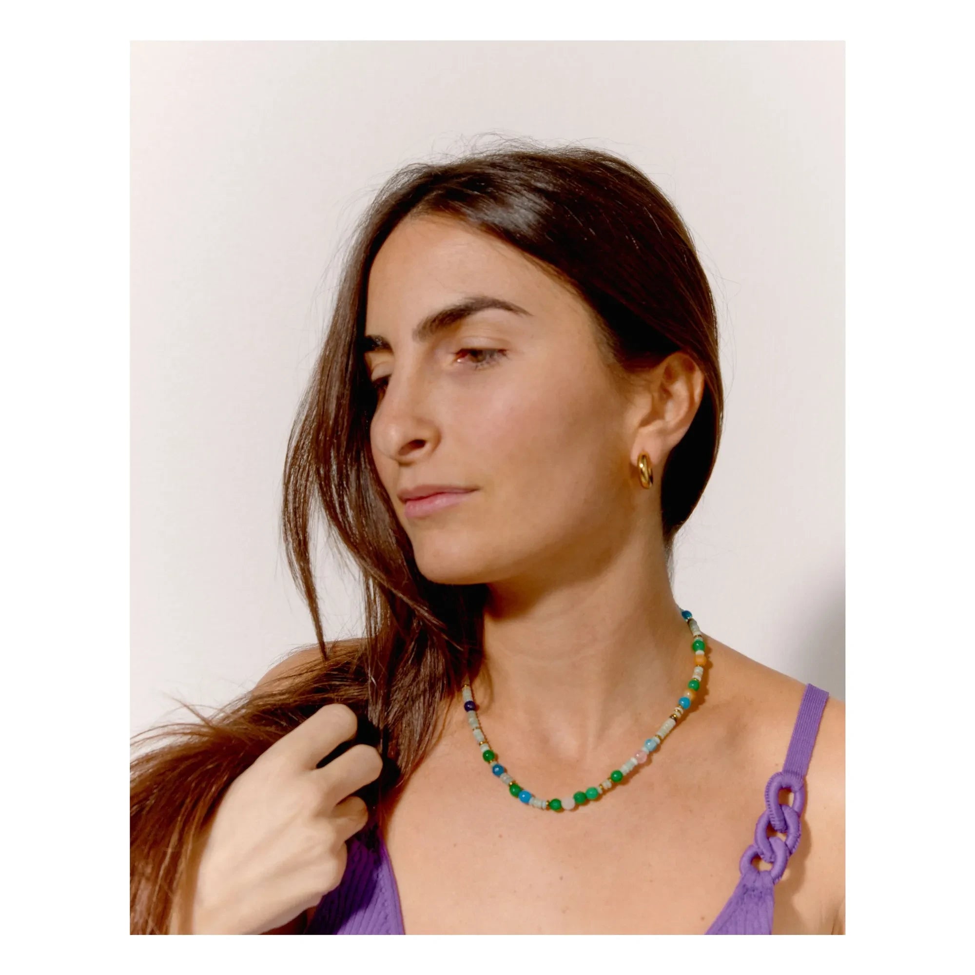 Collar Palas - Manarola | Azul