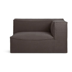 Ferm Living - Reposabrazos derecho Catena Sofa | Marrón