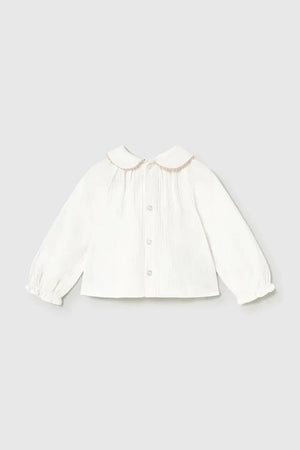 Blusa infantil de algodón Mayoral