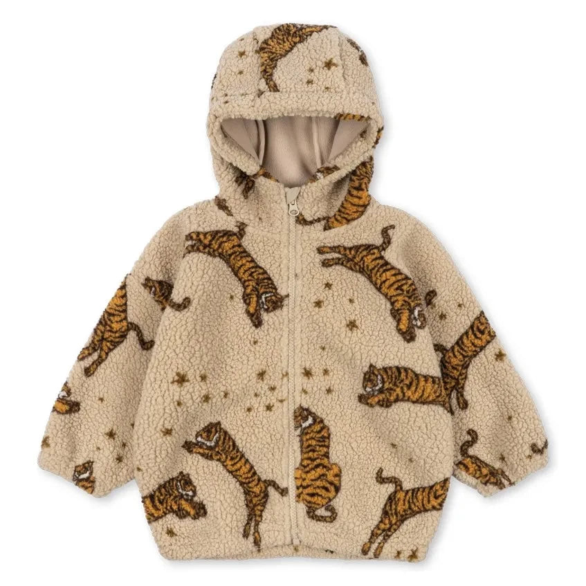 Konges Sløjd - Jody Tigers Sherpa Tarzı Ceket | Bej