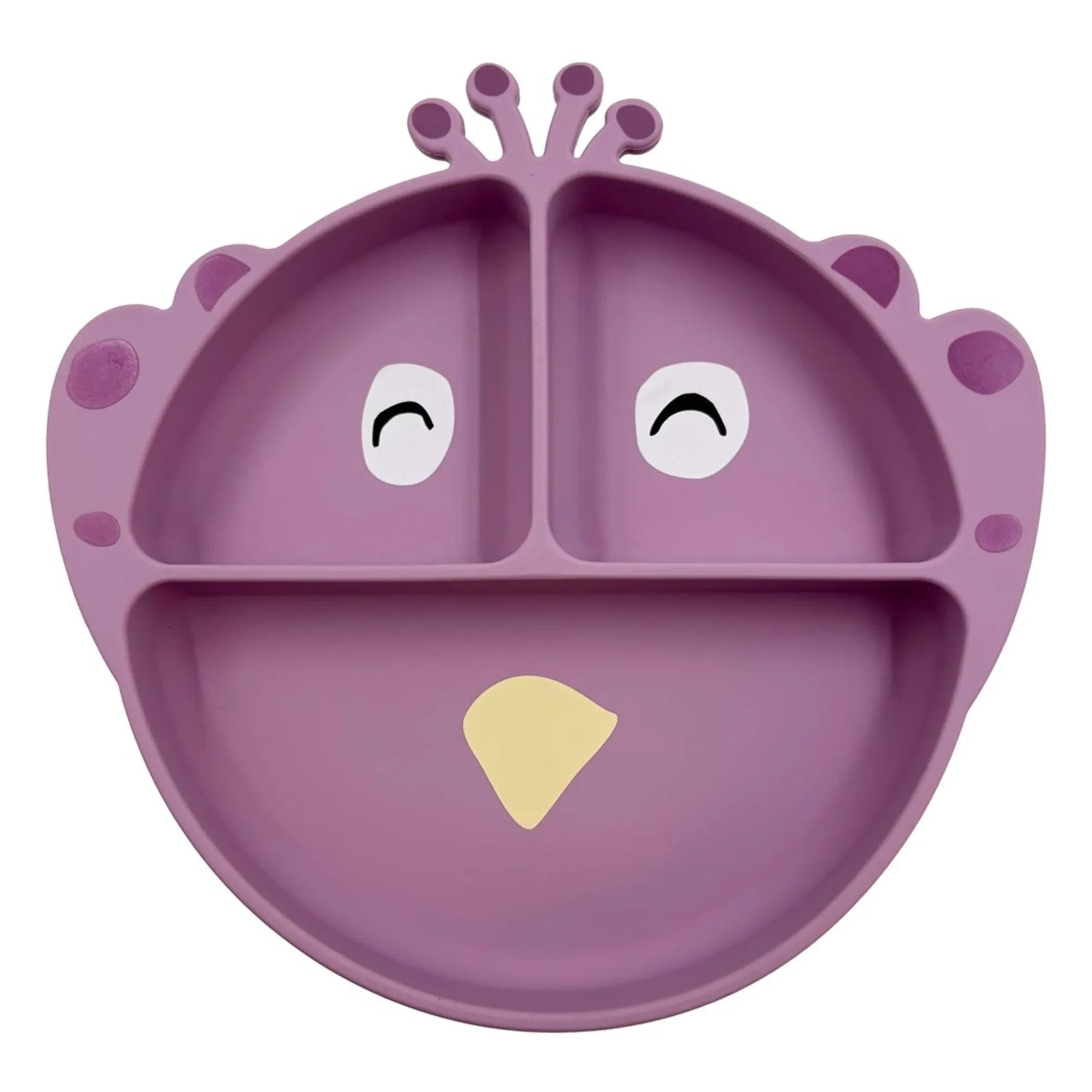 Trixie - Plato Compartimentado de Vacío Mrs. Peacock | Morado