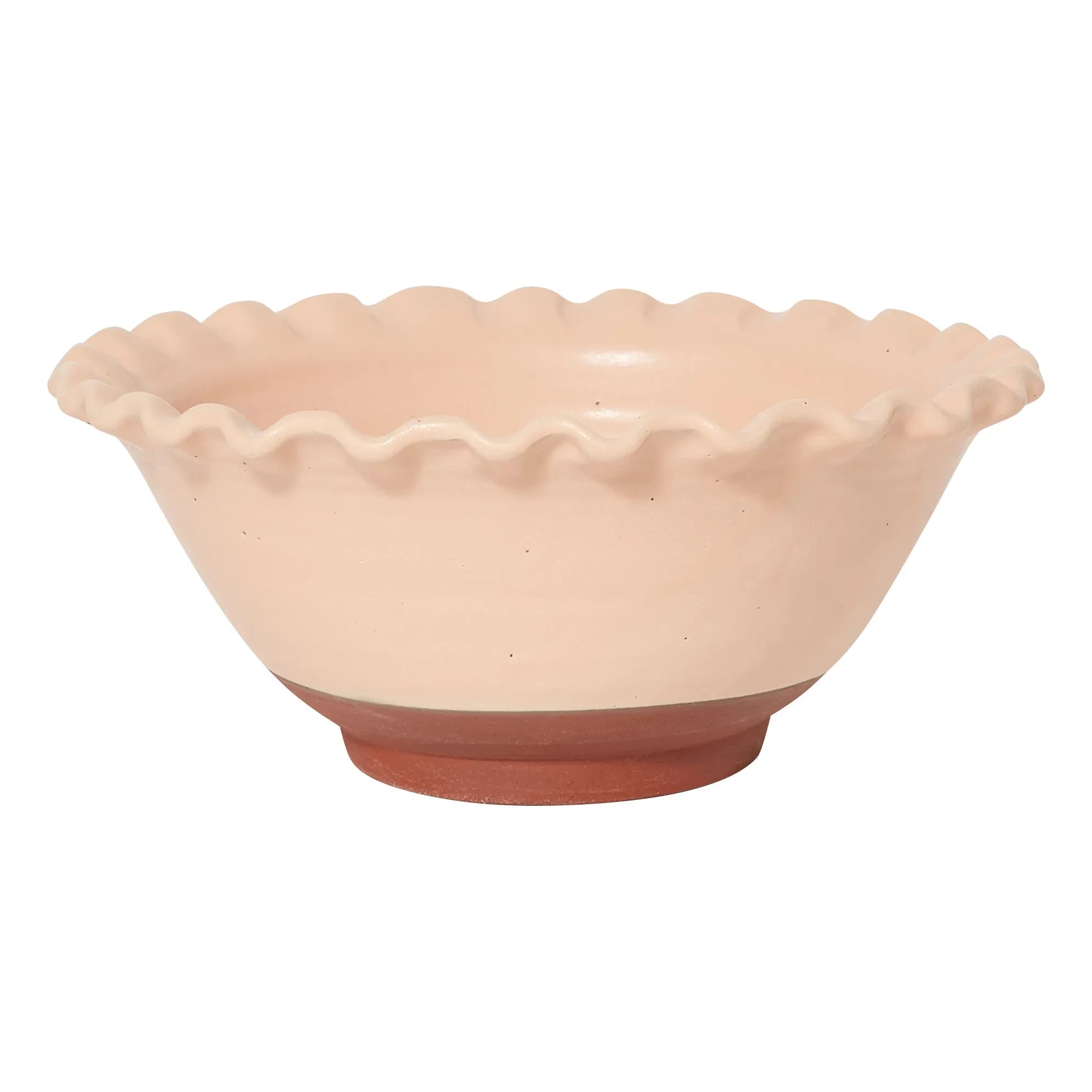 Perla Valtierra - Ensaladera Lola Terracota | rosa claro