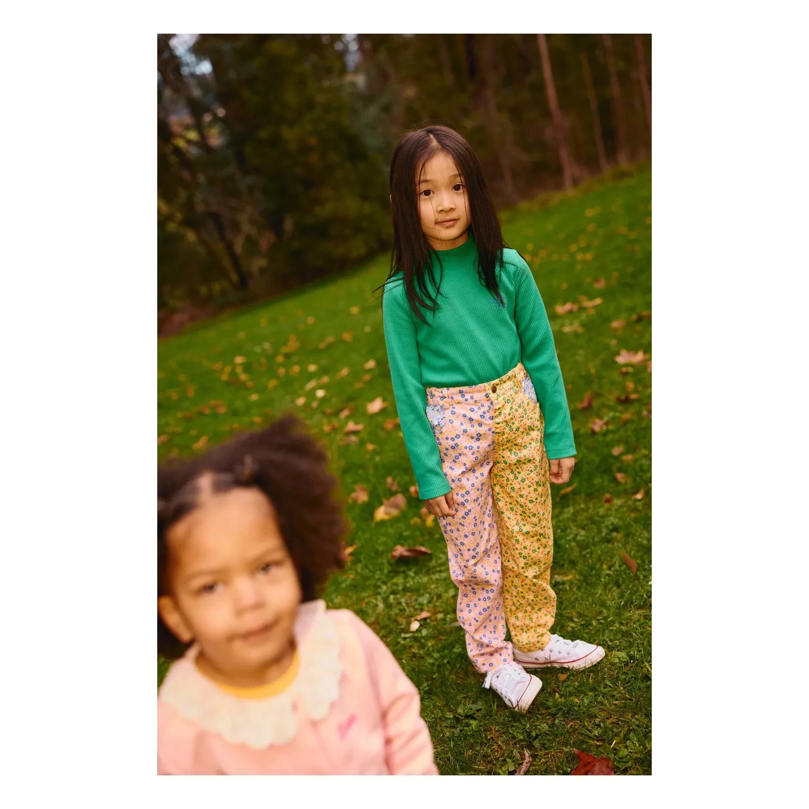 Goldie + Ace - Pantalón estampado floral Posy | Amarillo