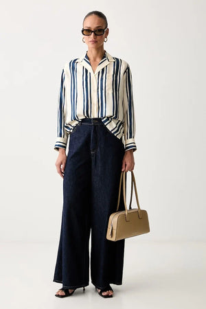 Weekend Max Mara vaqueros de mujer de pernera ancha WKDZATTERA