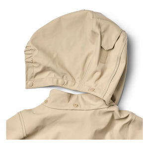 Wheat - Ollo Chaqueta Impermeable de Fibra Reciclada | Beige