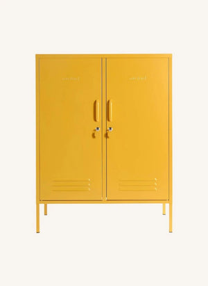 Mustard Made - Unidad de Almacenamiento Midi Metal | Amarillo claro