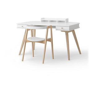 Oliver Furniture - Ahşap Masa ve Sandalye, 66 cm | Beyaz