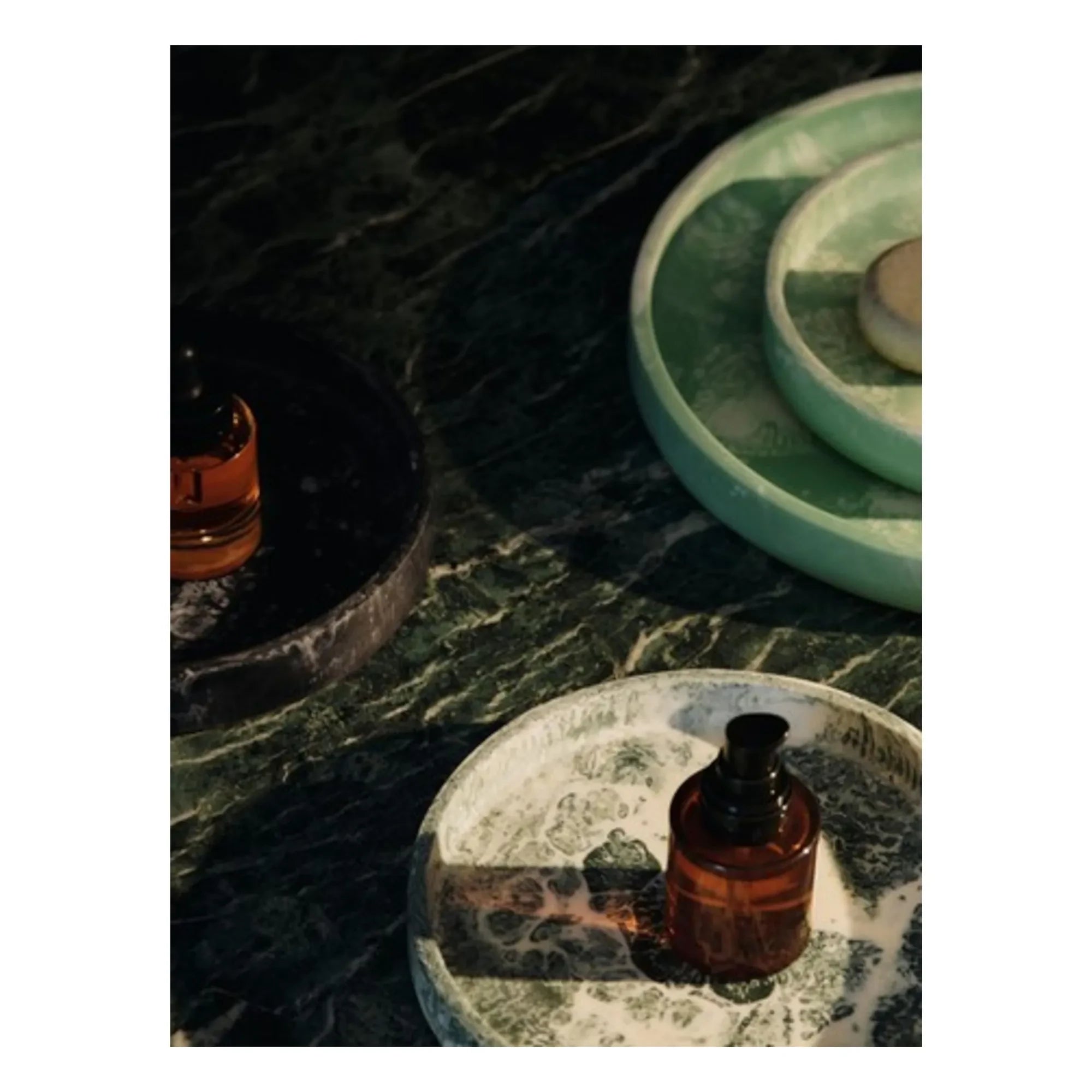 Ferm Living - Superficie de mármol Mist | Gris