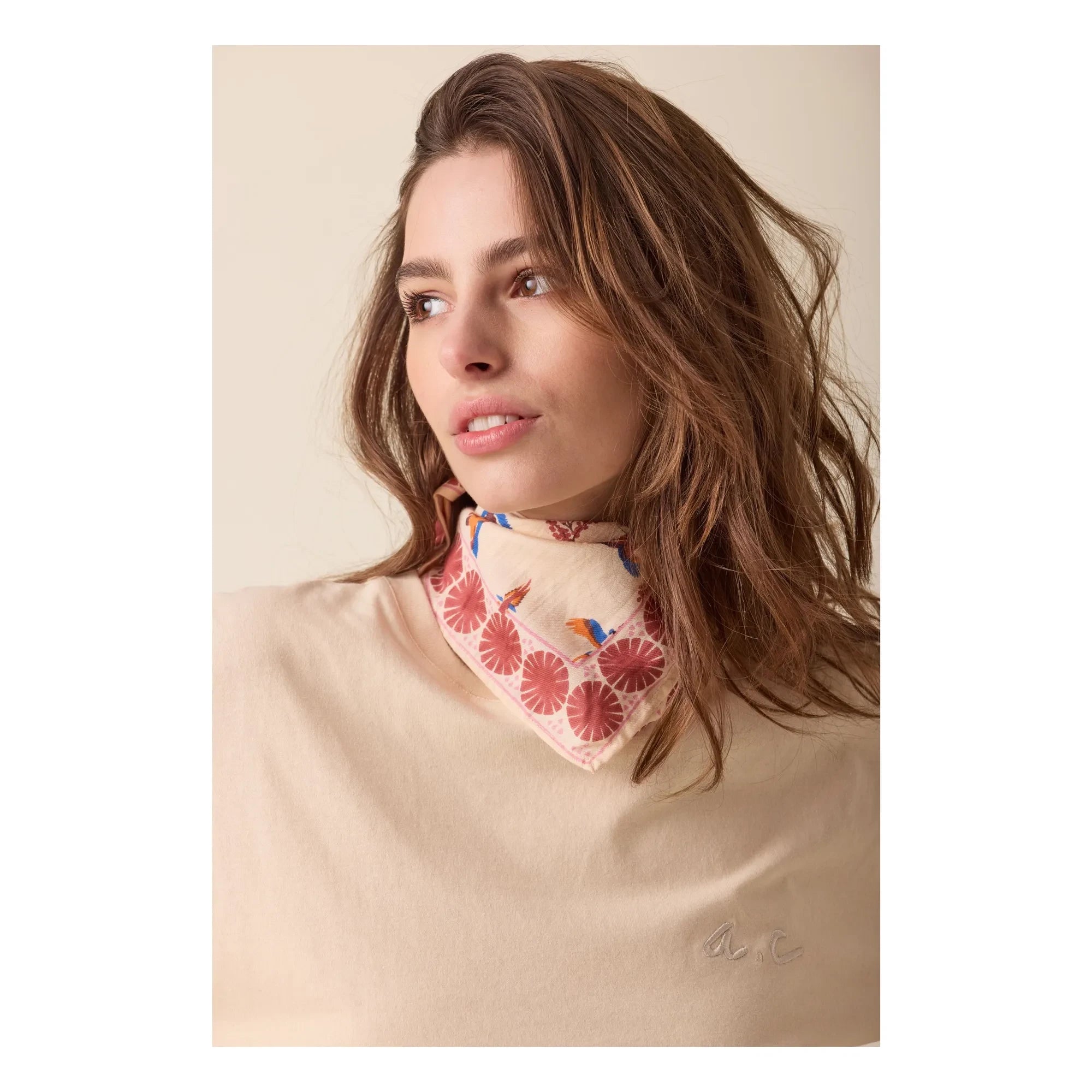 Apaches - Pañuelo Pequeño Manika | Beige