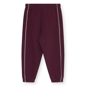 La nueva sociedad - Pantalón deportivo elástico con logo TNS | Bordo