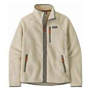 Patagonia - Forro polar con cremallera Retro Pile de fibras recicladas | Crudo