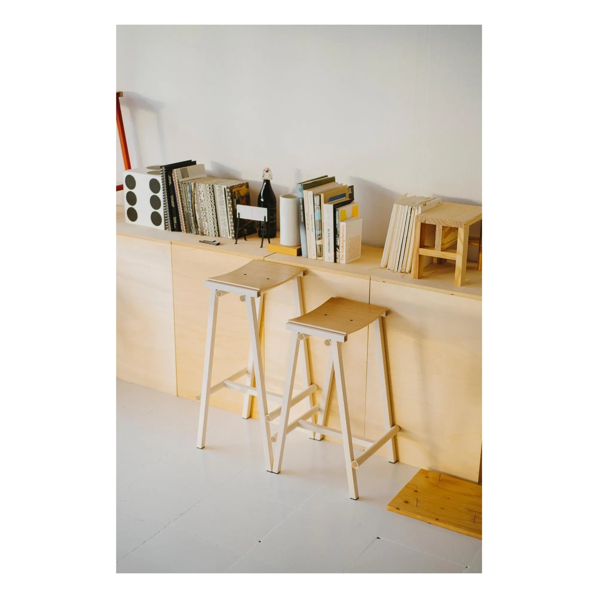 Hay - Taburete Alto de 75 cm 8 | Marfil