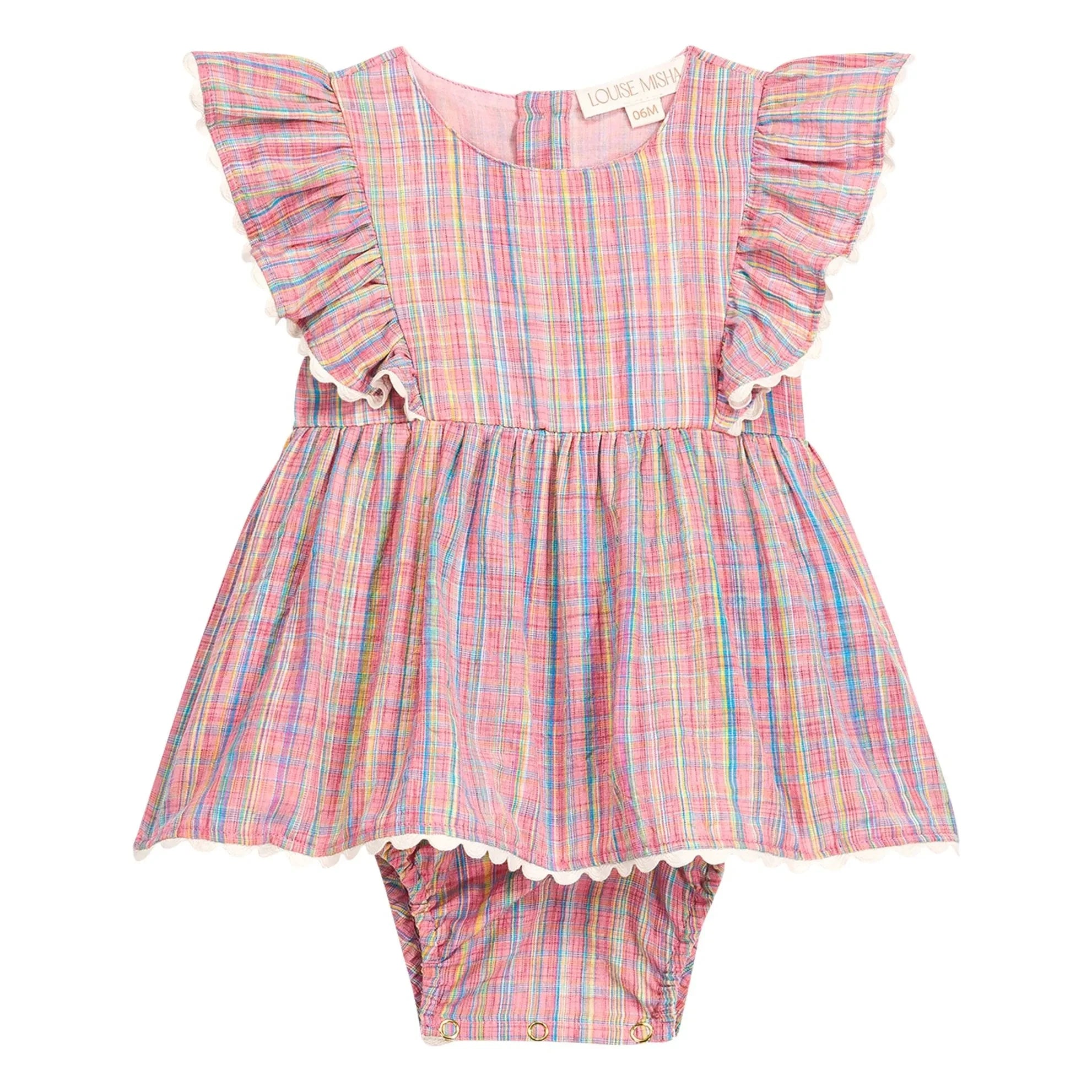 Louise Misha - Vestido de una pieza Lena Carreaux | Rosa