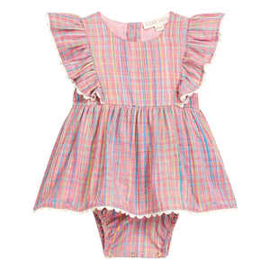 Louise Misha - Vestido de una pieza Lena Carreaux | Rosa