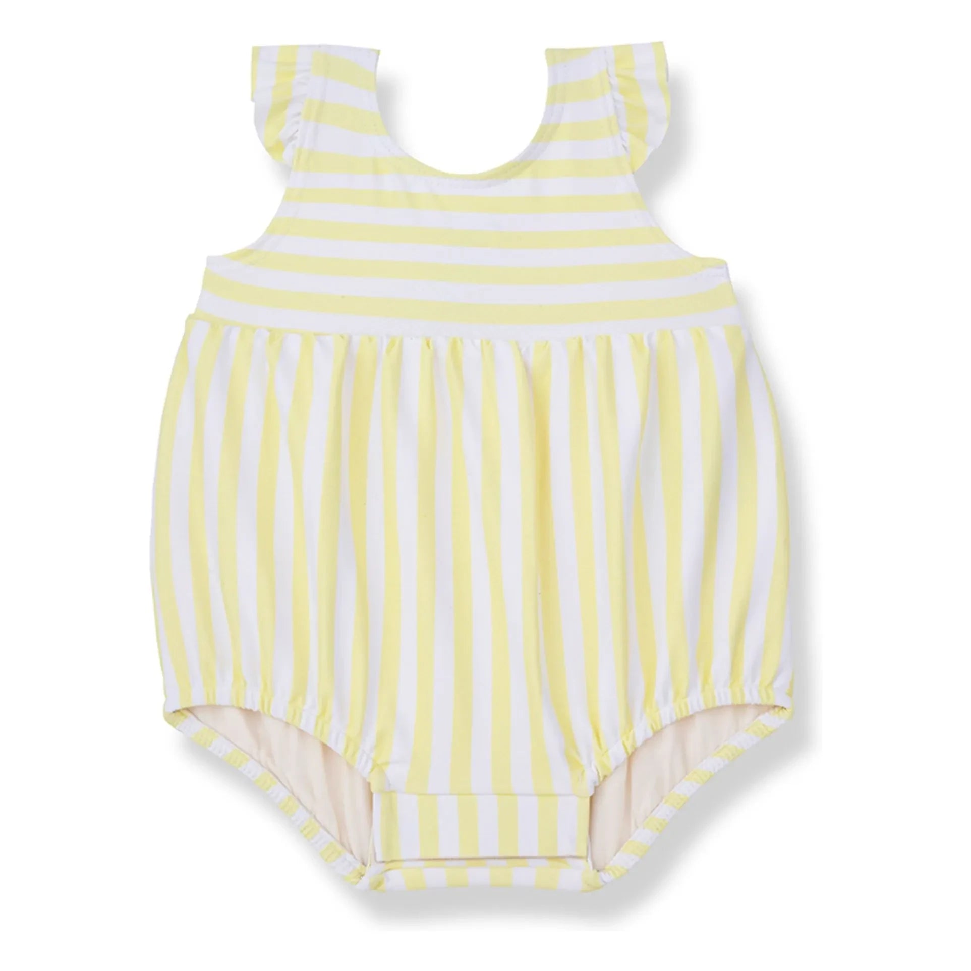 1+ in the family - Traje de baño de rayas Lloseta | Amarillo