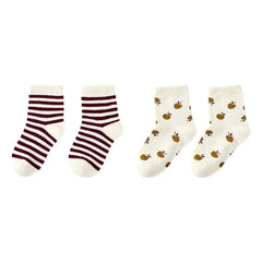 Rylee + Cru - Set de 2 pares de calcetines de jacquard | Crudo