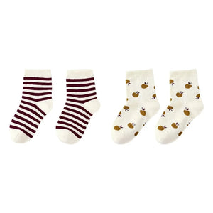 Rylee + Cru - Set de 2 pares de calcetines de jacquard | Crudo